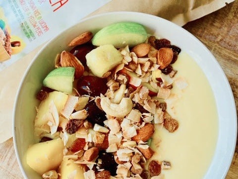 Vanille smoothie bowl