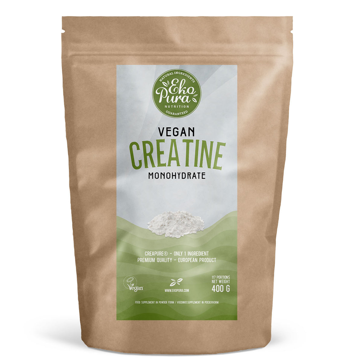 Ekopura Vegan Creatine Monohydrate Creapure